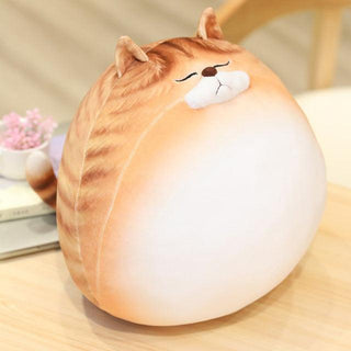 Fat Japanese Cat Plush 12" 01 Plushie Depot