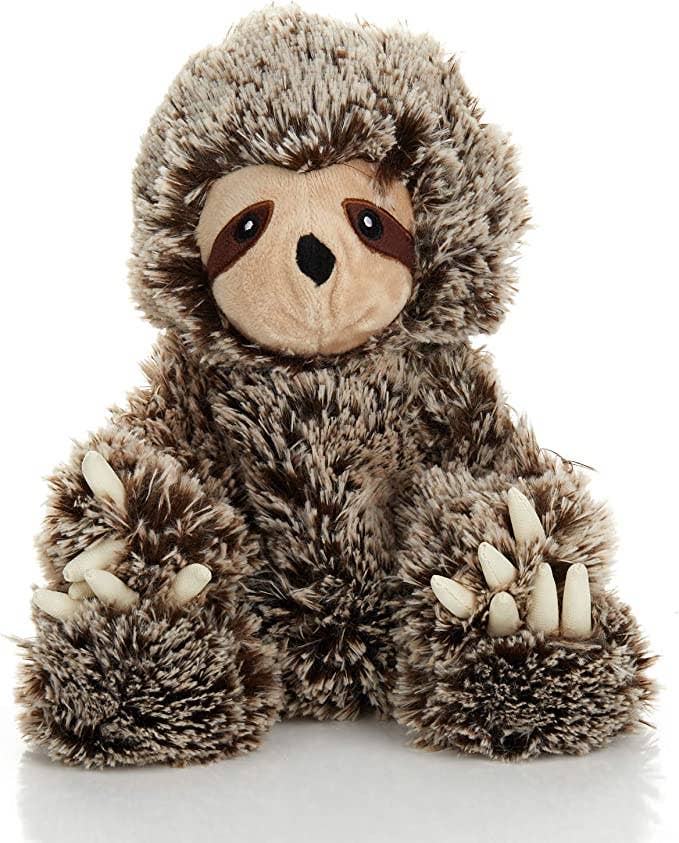 Slowpoke Sloth Warm Pal - Microwaveable, Lavender-Scented Plushies Stuffed Animals - Plushie Depot