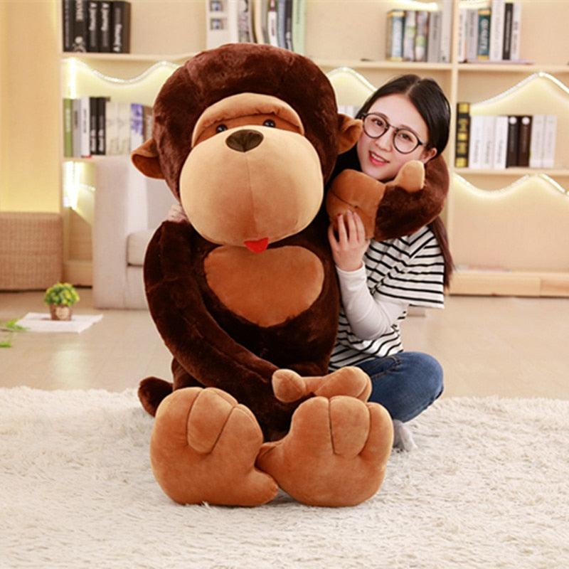 Giant Monkey Stuffed Big Plushie Doll - Plushie Depot