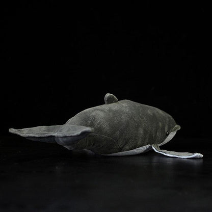 15.5" Lifelike Blue Humpback Whale Animal Stuffed Plush Toy Stuffed Animals - Plushie Depot
