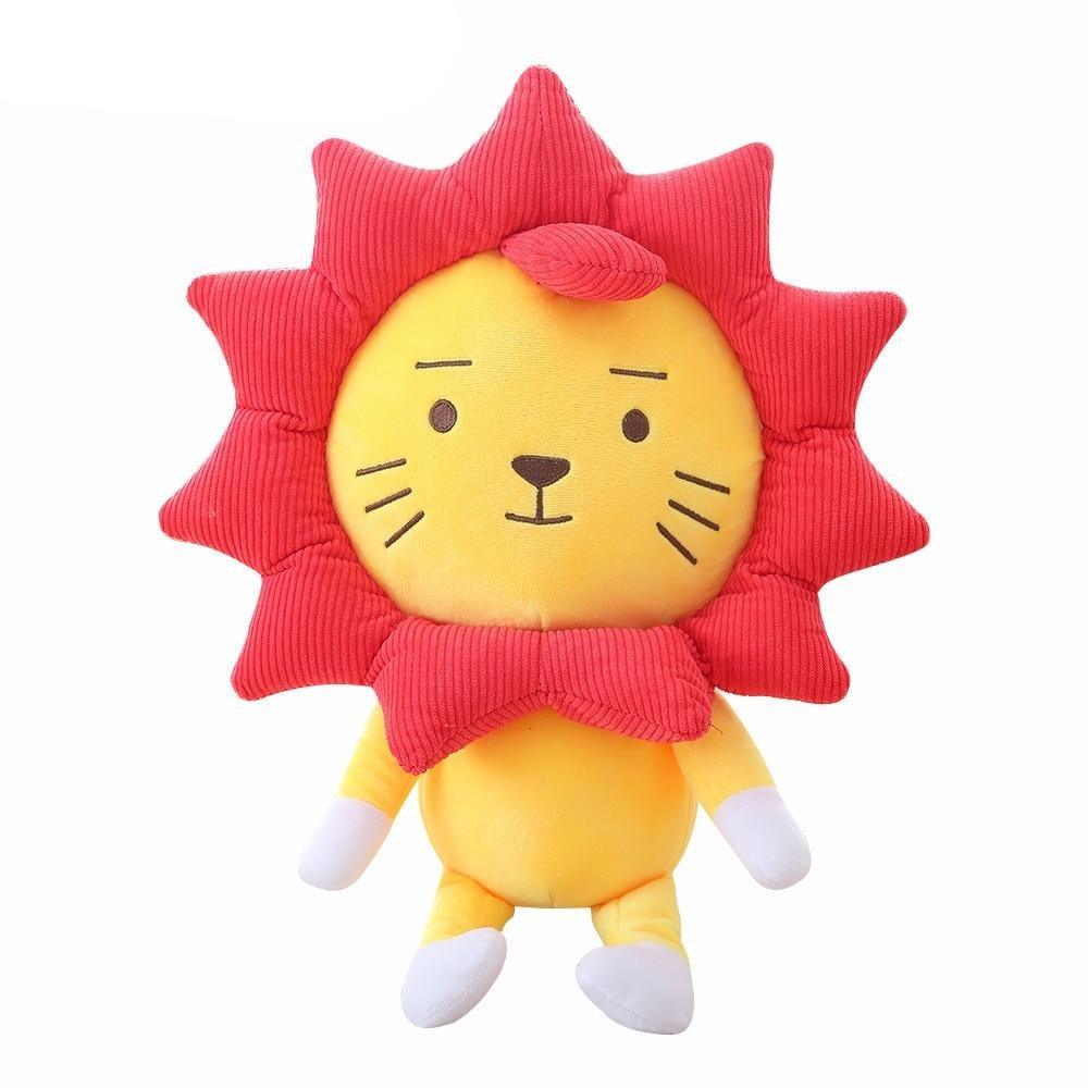 Kawaii Sunflower Lion Plush Toys Stuffed Animals Plushie Depot