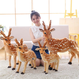 Sika Deer Plush Stuffed Toy Doll - Plushie Depot