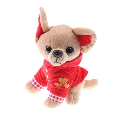 Chihuahua Dog Plush Toy Red Stuffed Animals Plushie Depot