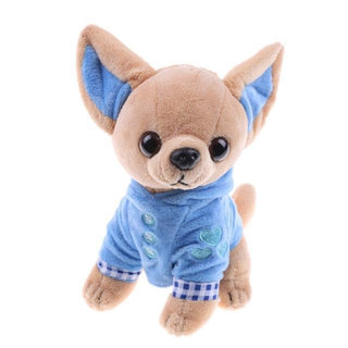 Chihuahua Dog Plush Toy Blue | Plushie Depot