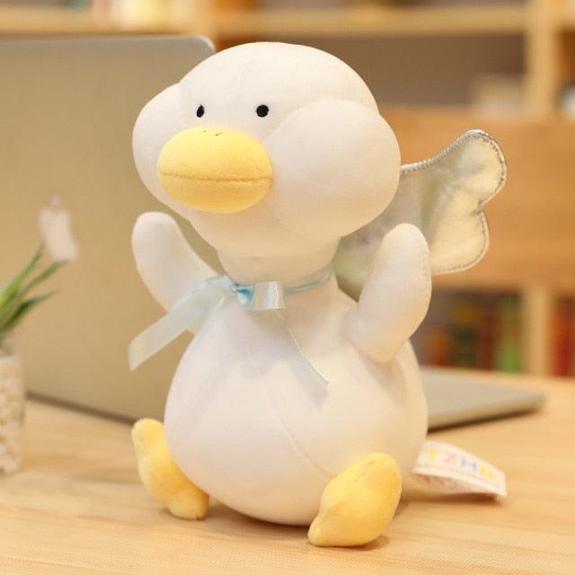 Lovely Cartoon Duck Plush Toy angel Stuffed Animals Plushie Depot