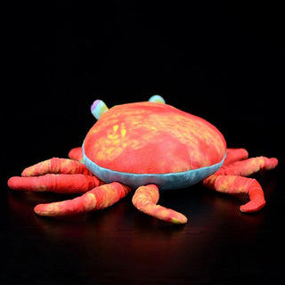 Real Life Ocean Creatures Red Crabs Plush Toys, Soft Lifelike Crab Stuffed Toys for Kids - Plushie Depot