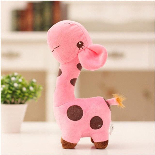 Cute Giraffe Plushy Pink Stuffed Animals Plushie Depot
