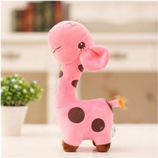 Cute Giraffe Plushy Pink Plushie Depot