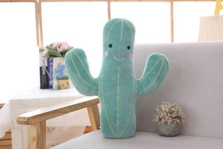 Cute Soft Cactus Plushies 19" 2 Stuffed Toys - Plushie Depot