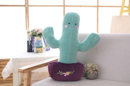 Cute Soft Cactus Plushies 19" 1 Stuffed Toys Plushie Depot