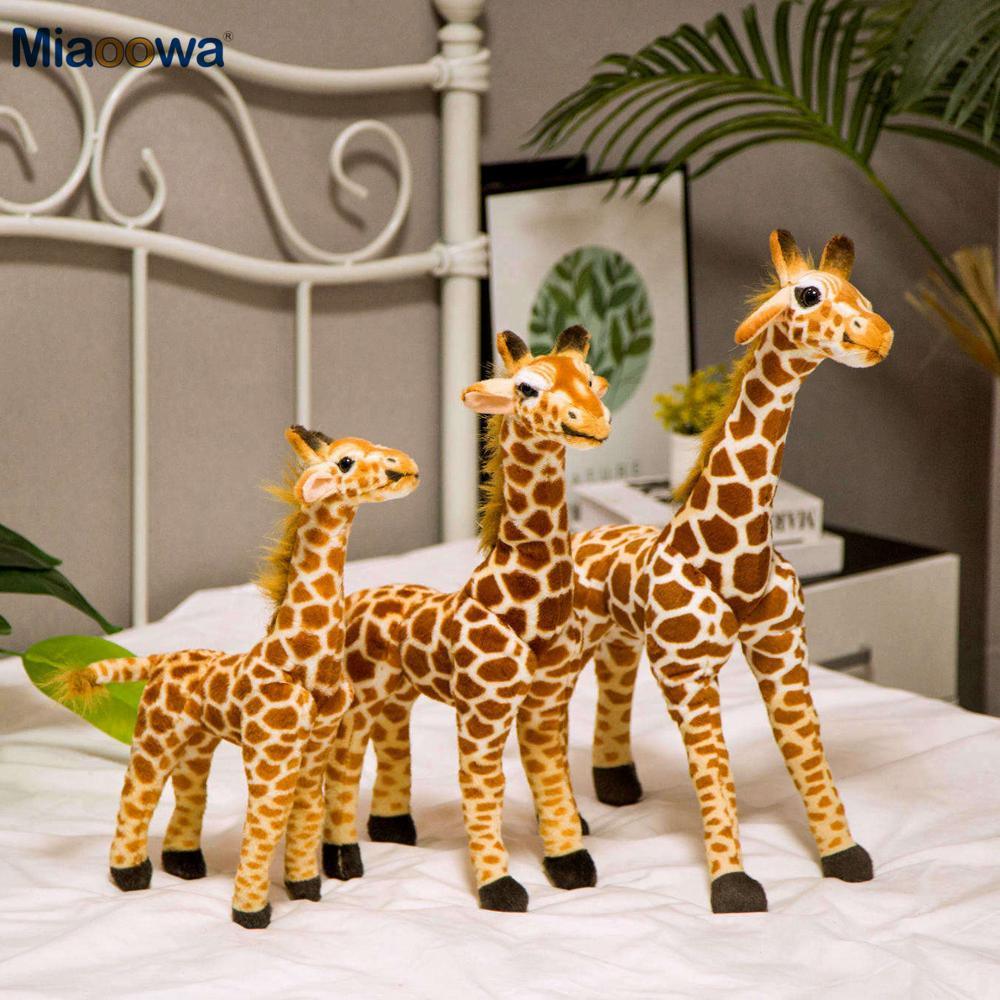 14" - 21" Cute Real Life Giraffe Plush Toys for Children Stuffed Animals Plushie Depot