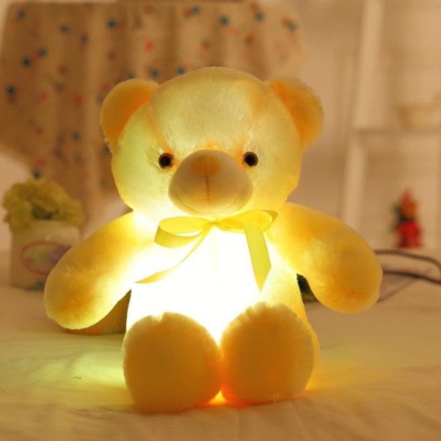 Luminous Creative Teddy Bear Collection Yellow Teddy bears Plushie Depot