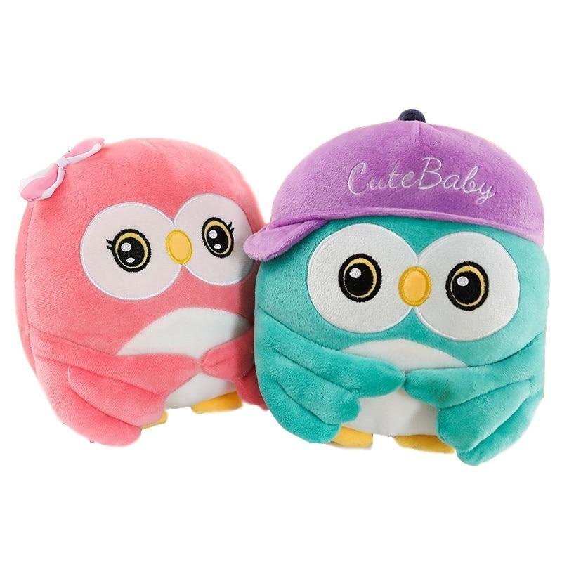 Soft Plush Kawaii Pillow Cartoon Owl Stuffed Plush Toy Doll Plushie Depot
