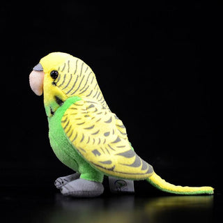 5.11" Budgerigar Green Bird Kawaii Plush Toy | Plushie Depot