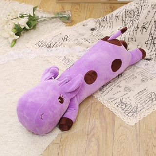 Giant Kawaii Giraffe Plush Toys Purple - Plushie Depot