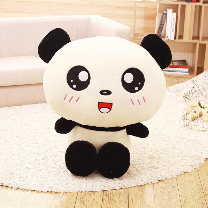 Lovely Big Head Panda Stuffed Animal Stuffed Animals - Plushie Depot