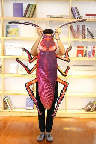 21"-37" Large Realistic Funny Simulated Cockroach Plush Pillows Cockroach Plushie Depot