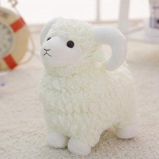 Lovely Little Sheep Plush Toys white Plushie Depot