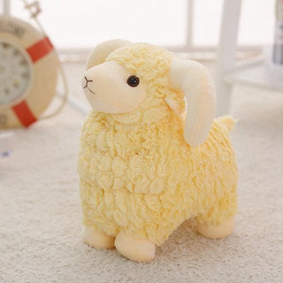 Lovely Little Sheep Plush Toys Yellow Plushie Depot