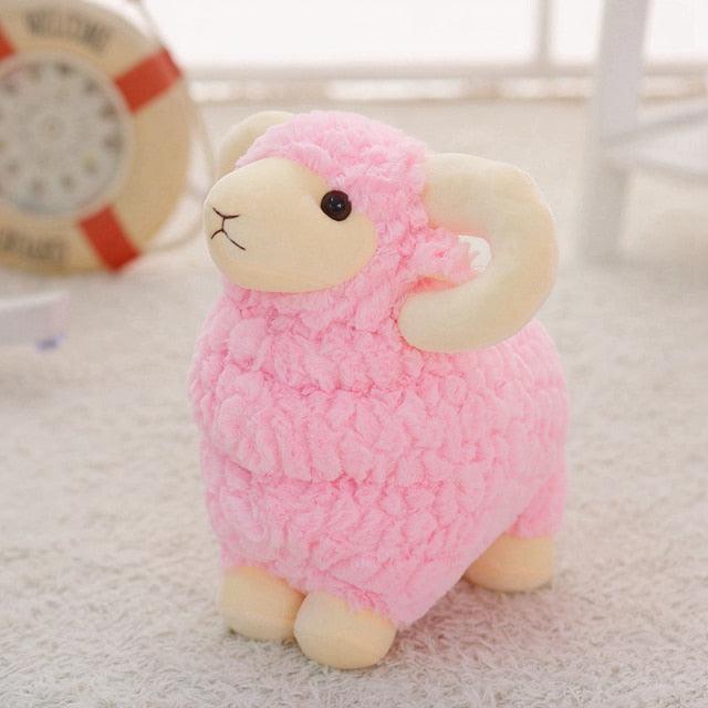 Lovely Little Sheep Plush Toys Pink Stuffed Animals - Plushie Depot