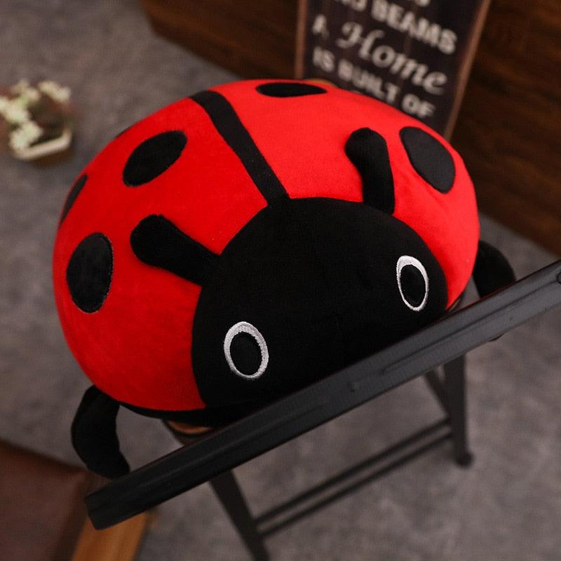 Cute Soft Lady Bug Plush Toy Stuffed Animals Plushie Depot