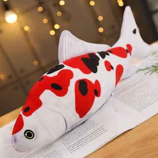 Realistic Fish Plush Pet Toys 17 Plushie Depot