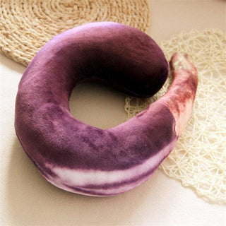 Creative U Neck Pillows eggplant Plushie Depot
