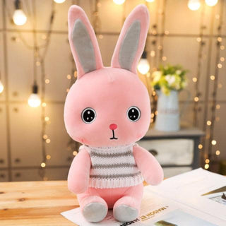 Lovey Dovey Bunny Rabbit Plushies Pink Plushie Depot