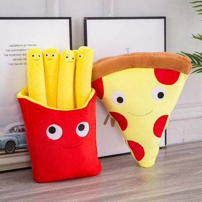 Pizza and Fries Plushies Plushie Depot
