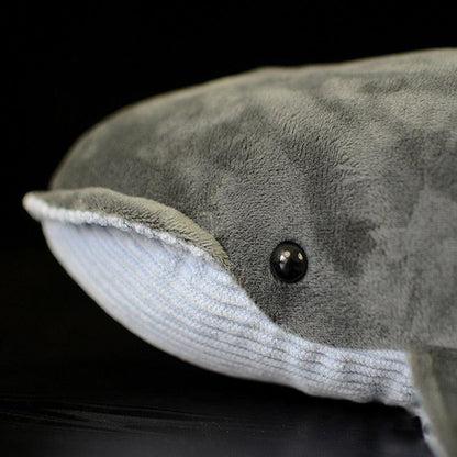 15.5" Lifelike Blue Humpback Whale Animal Stuffed Plush Toy Stuffed Animals - Plushie Depot