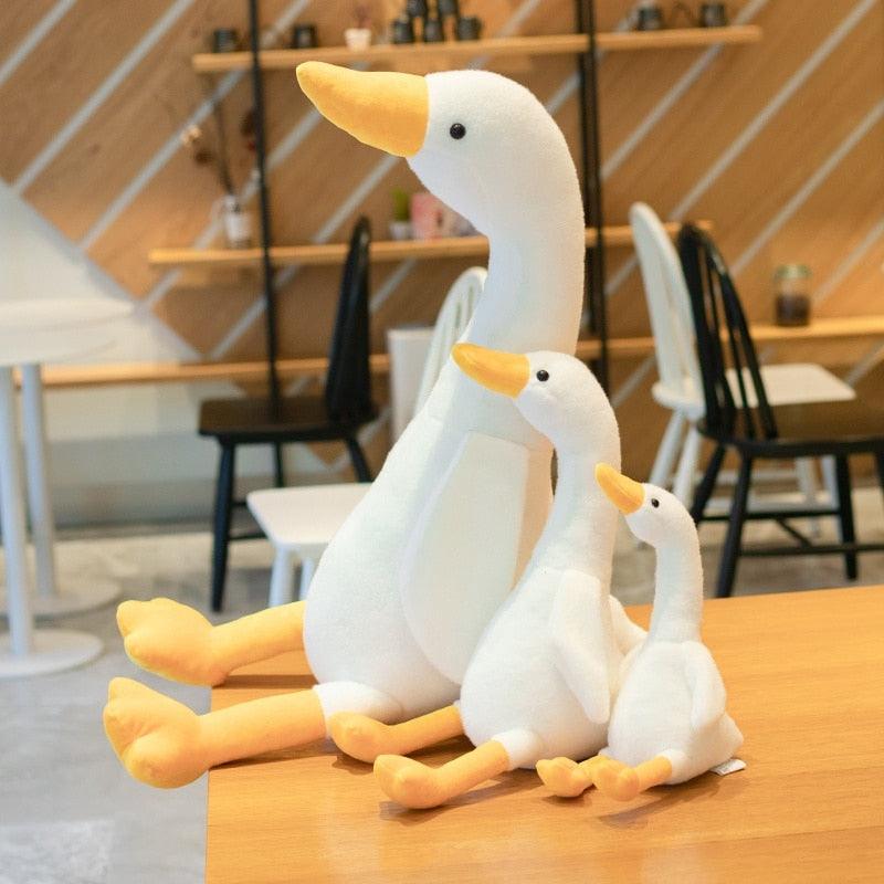 Simulation Fluffy Duck Plush Toy Plushie Depot