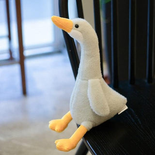 Simulation Fluffy Duck Plush Toy Green - Plushie Depot