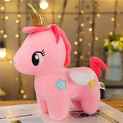 Soft Unicorn Plushies Pink Plushie Depot