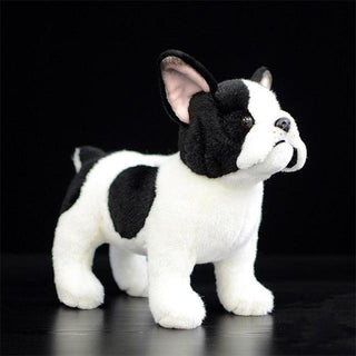 9" Realistic Bulldog Dog Plush Toy - Plushie Depot