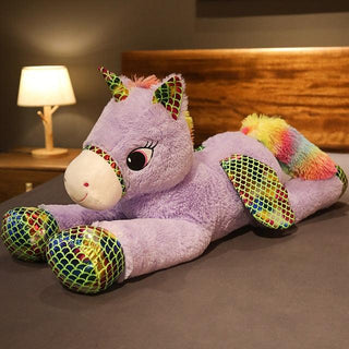 Giant Rainbow Unicorn Plush Toy - Plushie Depot