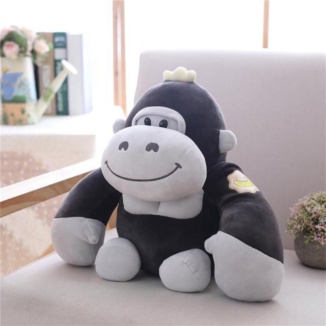 Kawaii Gorilla Stuffed Animal Plush Toy black Stuffed Animals Plushie Depot
