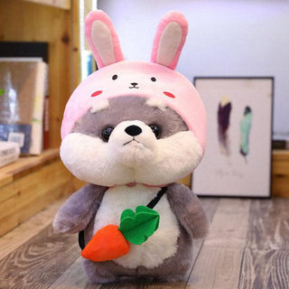 Panda Monsters Cosplay hooded Plush Dog grey rabbit Plushie Depot