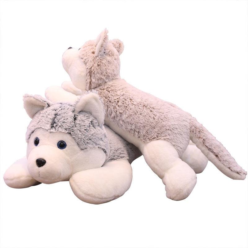 18" - 30" Giant Husky Stuffed Animal Plush Toy Stuffed Animals - Plushie Depot
