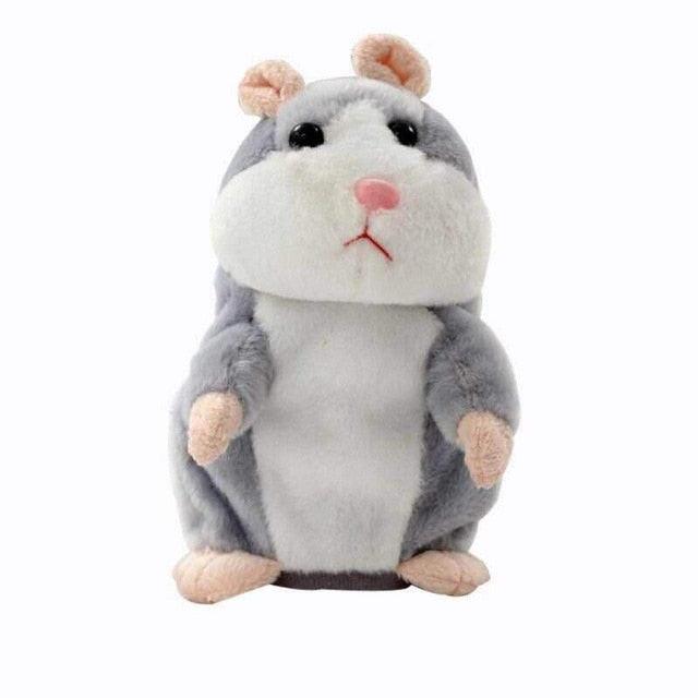 Hamster Plush Toy Grey Hamster - Plushie Depot
