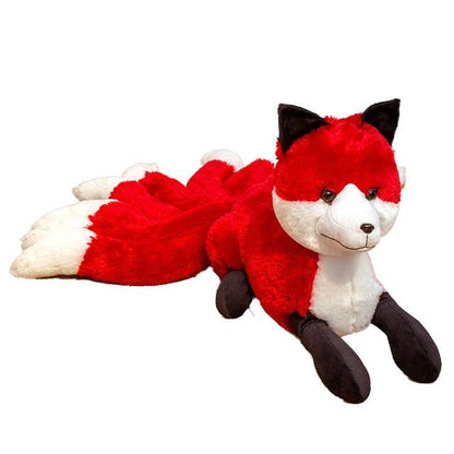 Cute Nine-Tailed Fox Stuffed Animals Red Stuffed Animals Plushie Depot