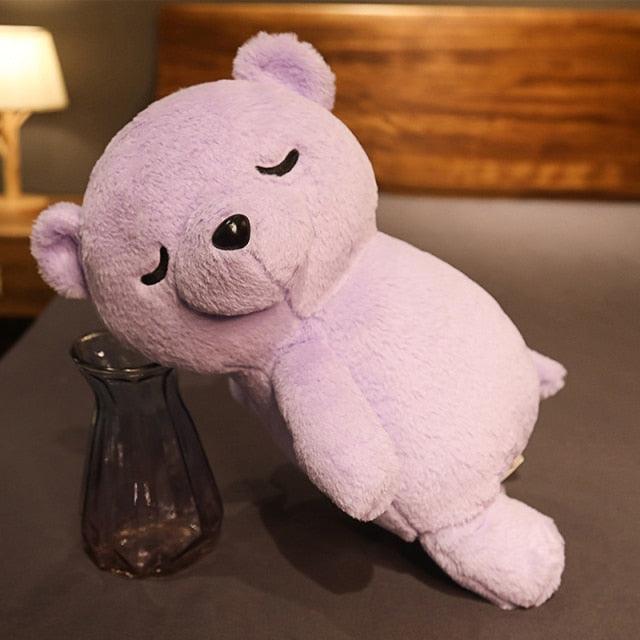 Kawaii Sleeping Teddy Bears 19" Purple Teddy bears Plushie Depot