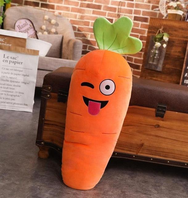 Funny Cartoon Carrot Plush toy 1 Plushie Depot