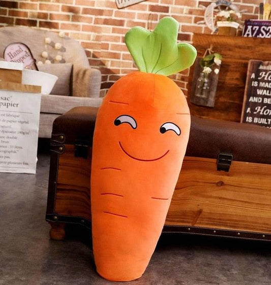 Funny Cartoon Carrot Plush toy 3 Plushie Depot