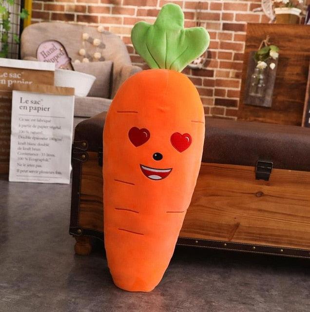 Funny Cartoon Carrot Plush toy 4 Plushie Depot