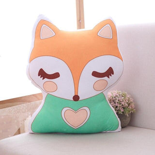 Cute Unicorn and Fox Pillows 35cm fox - Plushie Depot