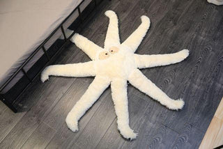 Octopus Monsters Floor Mat Plush Toy white - Plushie Depot