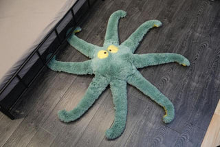 Octopus Monsters Floor Mat Plush Toy green Plushie Depot
