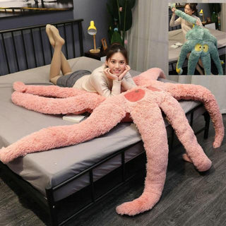 Octopus Monsters Floor Mat Plush Toy pink Plushie Depot