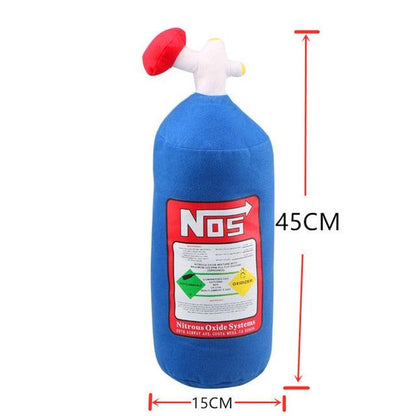 Creative NOS Nitrous Oxide Bottle Plush Pillow Toys 45cm pillow Plushie Depot