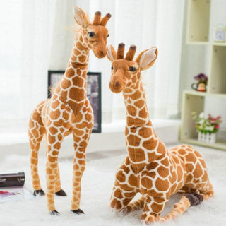 Realistic Giant Giraffe Animal Plush Toy Doll deer Stuffed Animals - Plushie Depot